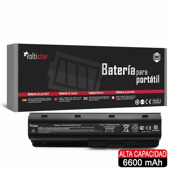 BATTERY FOR LAPTOP HP COMPAQ G6 G7 G42 G56 G62 G72 DV6-4000 DV7-6000 G4-1000