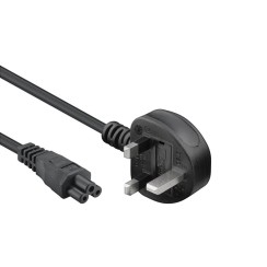 Schuko to C5 UK Power Cable for Laptop