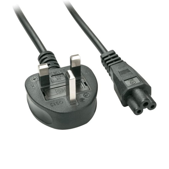 Cable de Alimentación Schuko a C5 UK para Portátil