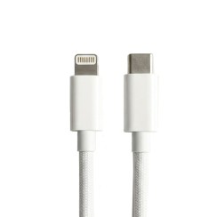 Cable USB-C to Lightning Braided 1M | Fast Charging for iPhone