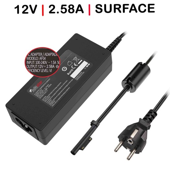 CHARGER FOR MICROSOFT SURFACE PRO 3 PRO 4 TABLET 12V 2.58A 30W