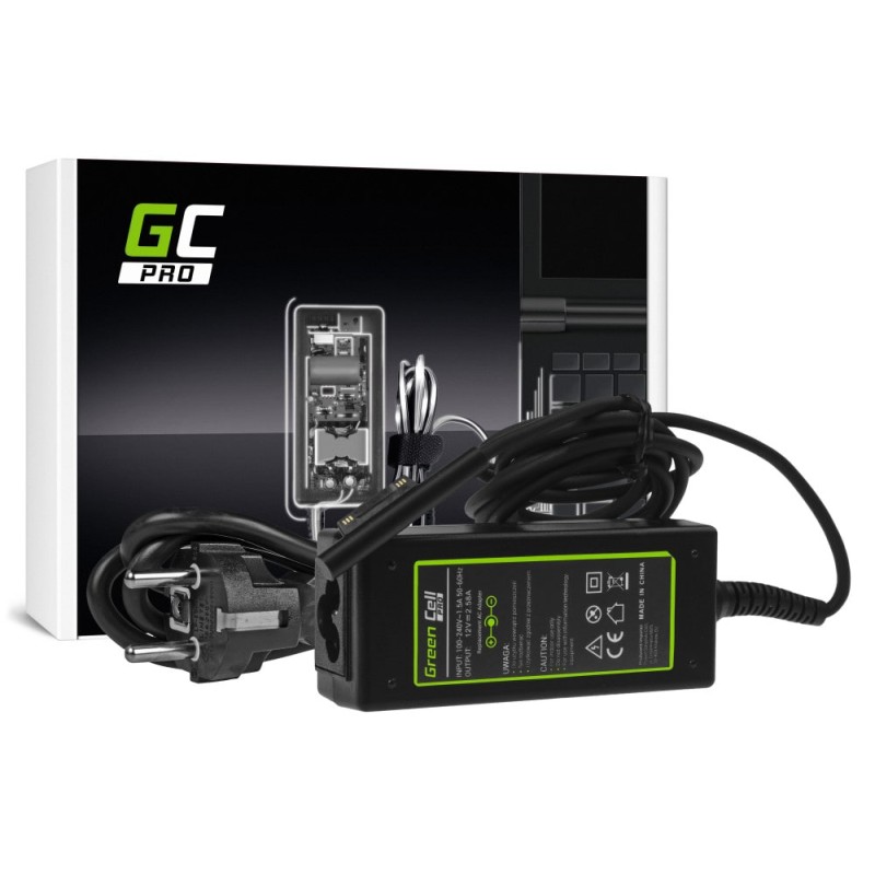 Cargador Green Cell PRO for Microsoft Surface Pro 3 and Pro 4 36W / 12V 2,58A / Magnetic