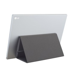 LG gram +view 16MQ70 16" IPS WQXGA USB-C Portable Monitor Silver