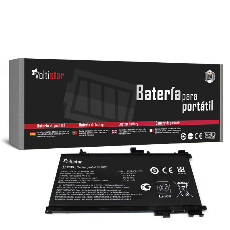 BATTERY FOR LAPTOP HP TE03XL HSTNN-UB7A TE03061XL TPN-Q173