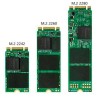 SSD M.2 NGFF SATA III 256GB Hard Drive 2242, 2260, 2280