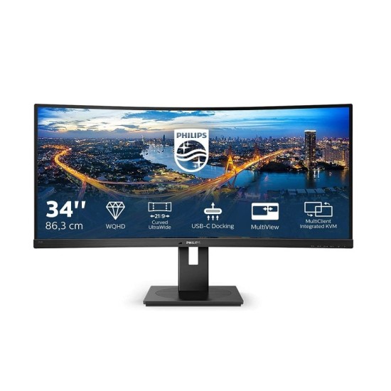 Philips 346B1C Outlet 34" Curved WQHD USB-C Monitor