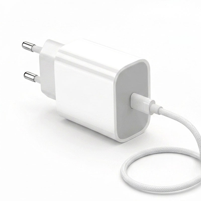 USB-C PD 20W Charger + 1M Braided USB-C to USB-C Cable