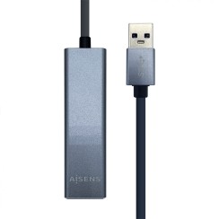 Aisens A106-0401 USB 3.0 to Gigabit Ethernet + 3x USB Hub