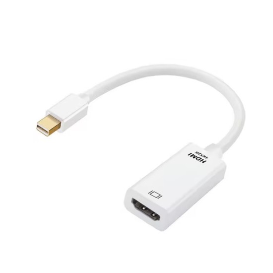 Mini DisplayPort to HDMI 4K UHD Adapter | Connect your laptop to a monitor or TV