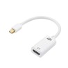 Mini DisplayPort to HDMI Adapter M/F, 4K UHD, White, New