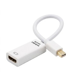 Mini DisplayPort to HDMI 4K UHD Adapter | Connect your laptop to a monitor or TV
