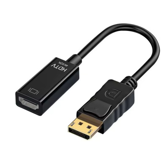 DisplayPort to HDMI 4K UHD Adapter | DP Male to HDMI Female