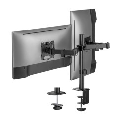 Aisens DT32TSR-149 Dual Monitor Mount 17"-32" 9kg/Arm