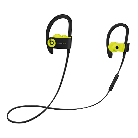 Beats Powerbeats 3, Yellow/Black, A+
