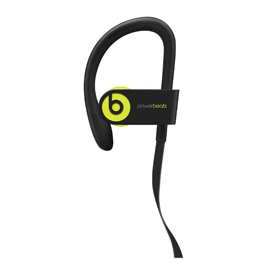 Beats Powerbeats 3, Yellow/Black, A+