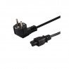 Power Cable Trébol C5 1.2 m, EU, Black, New