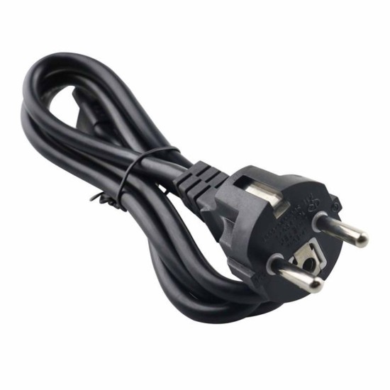 Cable de alimentación Schuko C5 EU de 3 clavijas, cable C5