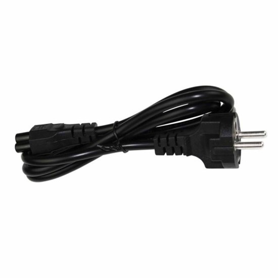 Cable de alimentación Schuko C5 EU de 3 clavijas, cable C5