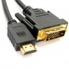 Cable HDMI M to DVI M (24+1) 2M