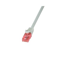 RED U/UTP CAT6 RJ45 CABLE LOGILINK 5M