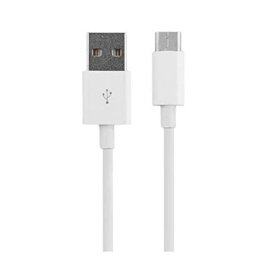 Cable USB Tipo C 1M - USB carga y datos, Blanco Samsung, Huawei - 1º Calidad
