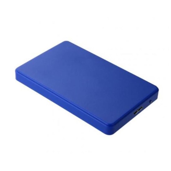 2.5'' Blue Hard Drive Enclosure USB 3.0 Hard Drive Adapter for 7mm and 9.5mm SATA I/II/III HDD SSD