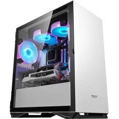 CAJA GAMING PARA ORDENADOR DE SOBREMESA DARKFLASH DLM22 COLOR BLANCO M-ATX ITX