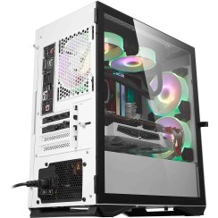CAJA GAMING PARA ORDENADOR DE SOBREMESA DARKFLASH DLM22 COLOR BLANCO M-ATX ITX