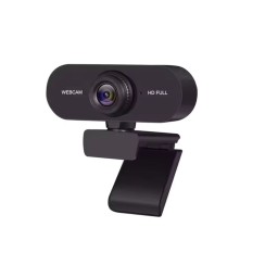 Cámara Web Webcam HD 720P, USB, Negro, Nuevo