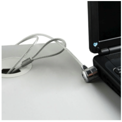 Candado de seguridad antirrobo para portátil, cadena de cable con llave, nuevo