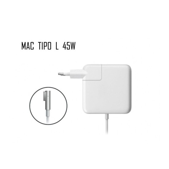 Cargador for Apple 45W Magsafe 1 L-type