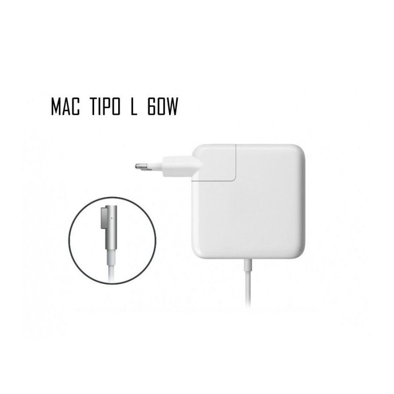Cargador for Apple 60W Magsafe 1 L-type
