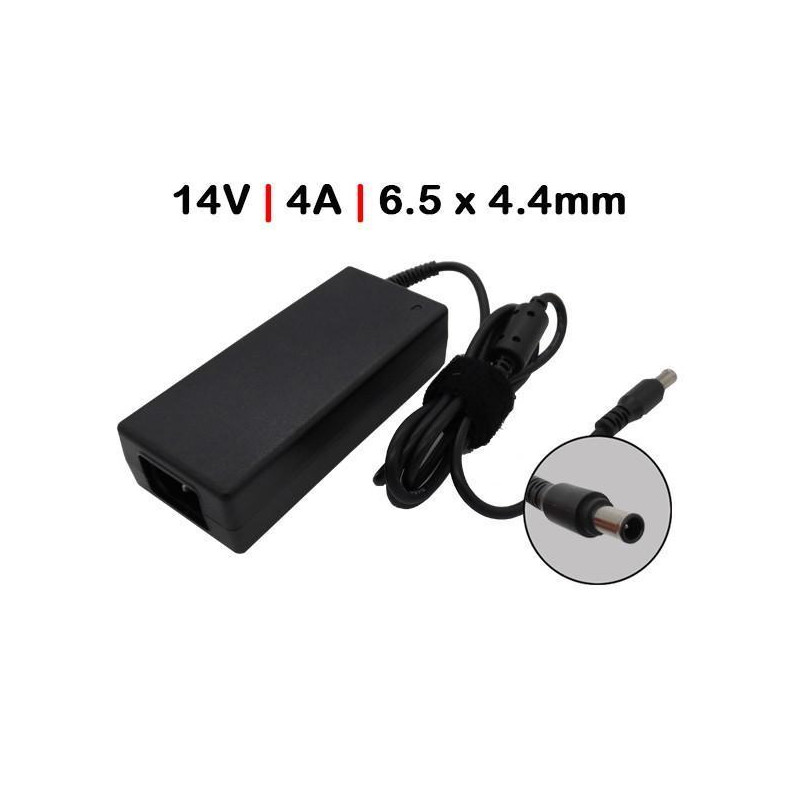 CHARGER FOR MONITOR 14V 4A 6.5 X 4.4MM 56W