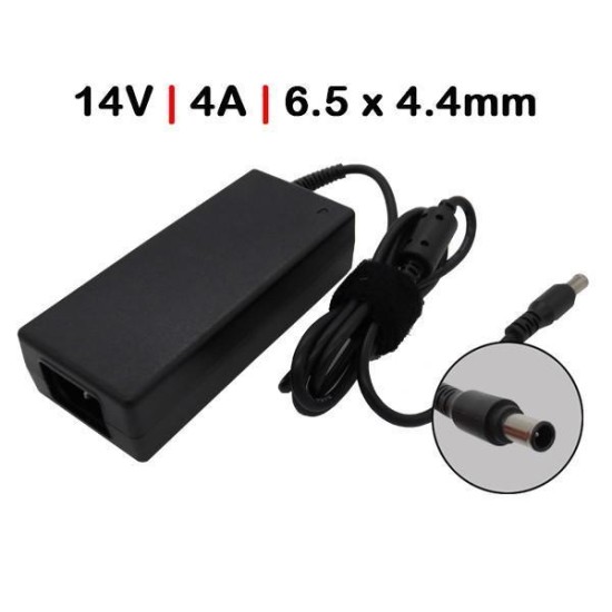 CHARGER FOR MONITOR 14V 4A 6.5 X 4.4MM 56W