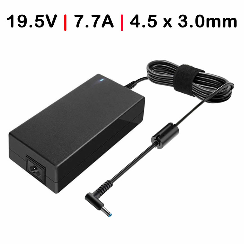 CHARGER FOR DELL XPS 15 9560 9550 GAMING LAPTOP 19.5V 7.7A 150W 4.5 x 3.0MM
