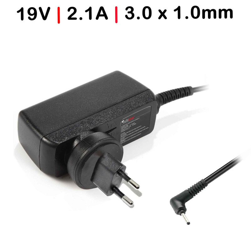 CHARGER FOR SAMSUNG LAPTOP 19V 2.1A 3.0x1.0mm Wall