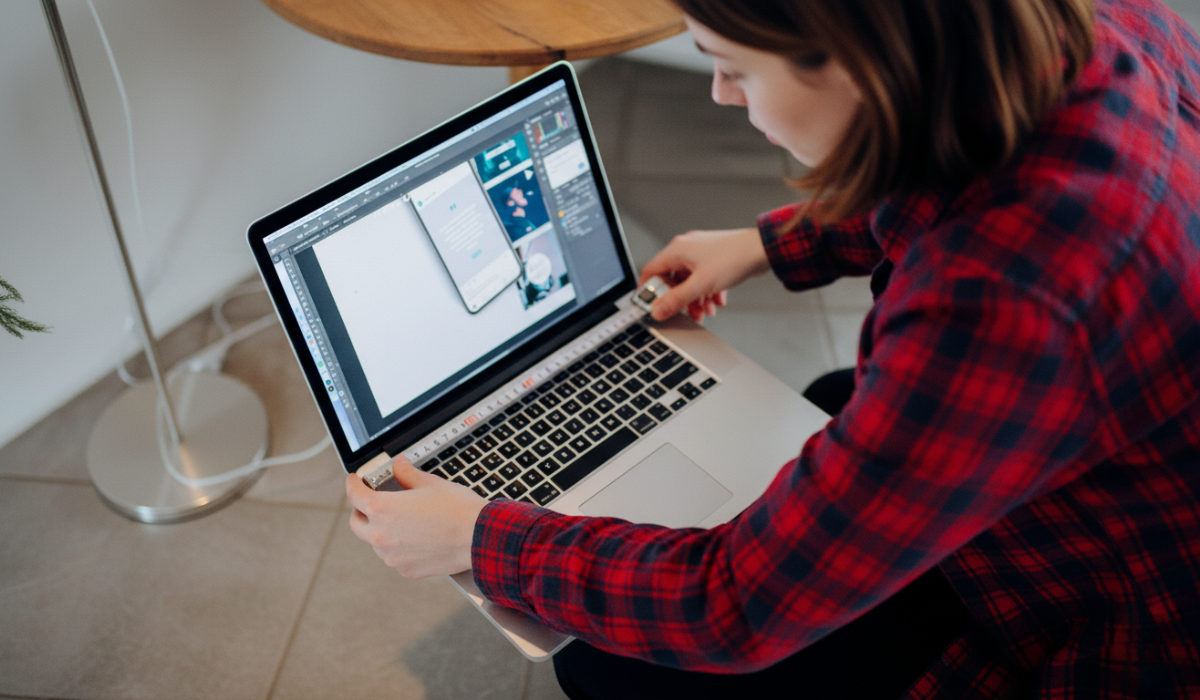 How do I find out the screen size of my laptop?