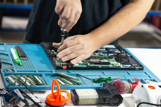 Main refurbishing workshop
